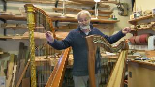 How To Change A Harp String Teifi Harps FAQs [upl. by Townshend]