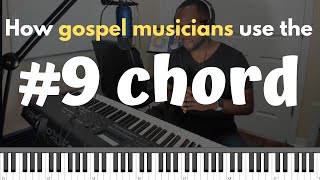 How to use the Dominant 7 9 Sharp 9 as a passing chord in gospel music [upl. by Eenttirb167]