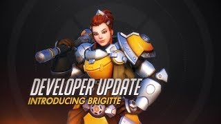 Developer Update  Introducing Brigitte  Overwatch [upl. by Aynod832]