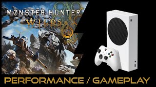 Xbox Series S  Monster Hunter Wilds  Performance  Gameplay [upl. by Eseilanna]