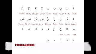 1 Persian Alphabet [upl. by Tye]