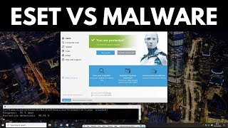 ESET Internet Security 2020 Review  Test vs Malware [upl. by Hildy]