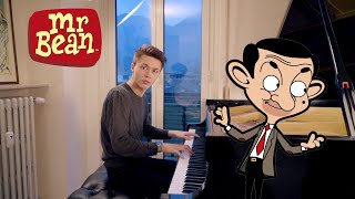 I play Mr Bean in all 12 keys on the piano [upl. by Nawiat599]