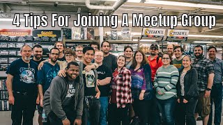 4 Tips For Joining A Meetup Group [upl. by Inger]