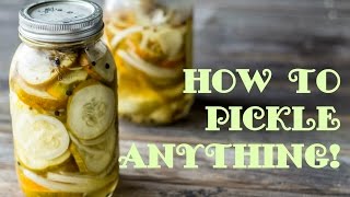 How to Pickle ANYTHING Quick Pickling Tutorial [upl. by Riha262]