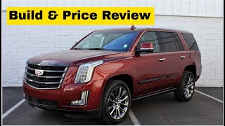 2020 Cadillac Escalade ESV Premium Luxury 4WD SUV  Build amp Price Review Features Trims Colors [upl. by Scuram]