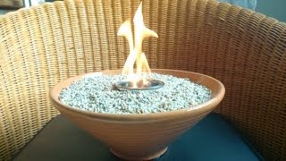 DIY Tischkamin  Tischfeuer  Bio Ethanol Kamin [upl. by Wurtz667]