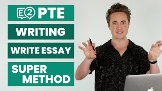 PTE Writing Write Essay  SUPER METHOD [upl. by Secilu]