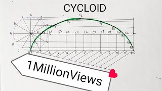 Cycloid Engineering Drawing [upl. by Killy935]