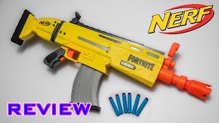 REVIEW Nerf Fortnite ARL  Stryfe Reskin [upl. by Vandervelde892]