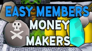 Best OSRS Low Level Member Money Making Methods InDepth [upl. by Rabush645]