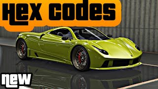 GTA V 40 Crew Colours with Hex Codes and Tutorial UPDATED [upl. by Alaikim]