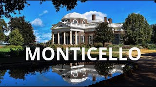 MONTICELLO home of Thomas Jefferson [upl. by Ycniuqed995]