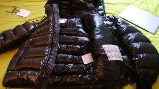 Moncler Aubert Genuine Jacket Review AND Tips on Spotting Fakes [upl. by Lasser]