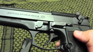 Beretta 92FS Review [upl. by Noit386]