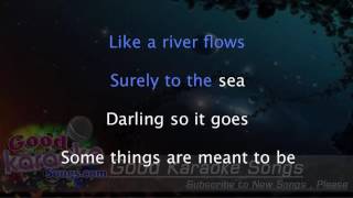 Cant Help Falling In Love  Stevie Wonder  Karaoke Lyrics [upl. by Publea]