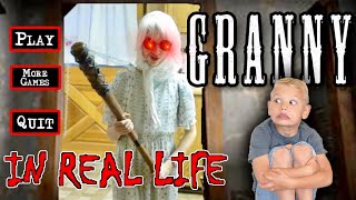 Escaping GRANNY In Real Life 5 Days At Aspen Grannys Basement House [upl. by Koran825]