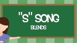 S Blends Articulation Song [upl. by Flemming]