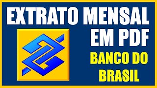 Salvar Extrato APP Banco do Brasil em PDF [upl. by Baptlsta]