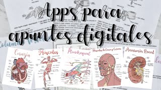 5 APPS QUE USO EN MIS APUNTES  Studiescah [upl. by Aket]