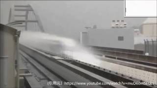 Crazy Fast Japanese Linear Shinkansen train the 603 kmh World speed record [upl. by Leandre]