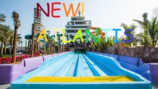 NEW Atlantis Aquaventure Water park Dubai March 2021 [upl. by Ahsilla]