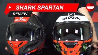 Shark Spartan amp Spartan Carbon Review  ChampionHelmetscom [upl. by Inod]