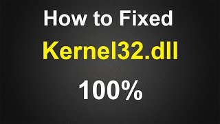 How to Fixed Kernel32dll Error in Windows XP  Easy amp Simple Must Watch Recommended [upl. by Indys]