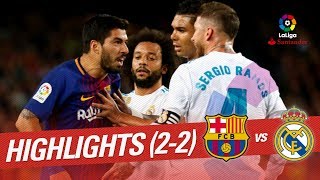 ElClásico  Resumen de FC Barcelona vs Real Madrid 22 [upl. by Philander]