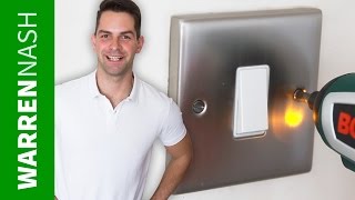 How to change a light switch UK  Easy DIY by Warren Nash [upl. by Hayifas]