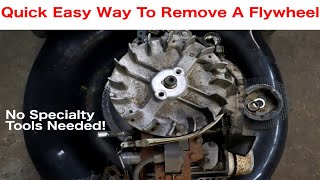 SUPER EASY Way To Remove A Flywheel [upl. by Raamaj]