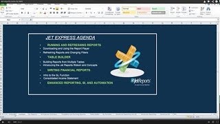 Jet Reports Demo for NAV [upl. by Innattirb]