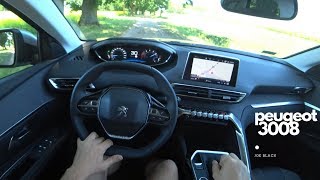 Peugeot 3008 12 PureTech 130 4K  POV Test Drive 066 Joe Black [upl. by Notsirb]