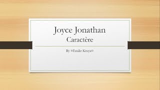 Joyce Johnathan Caractère Paroles [upl. by Willabella]