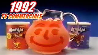 1992 TV Commercials  90s Commercial Compilation 4 [upl. by Anavi]