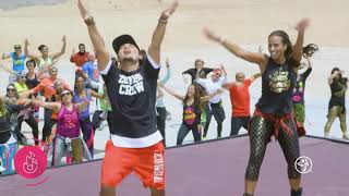 Gianluca Vacchi ft Sebastián Yatra  LOVE  Zumba® Choreography [upl. by Colner]