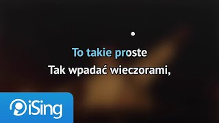 Dawid Kwiatkowski  Proste karaoke iSing [upl. by Anairad457]