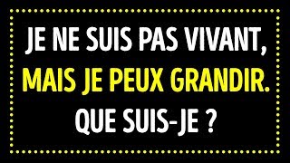 30 Énigmes et devinettes qui vont mettre ton sens logique à lépreuve [upl. by Cash]