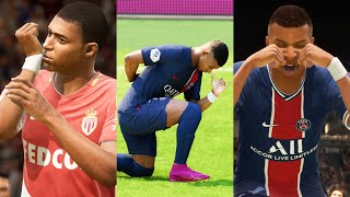 KYLIAN MBAPPE IN EVERY FIFA 1624 [upl. by Htebazileyram]