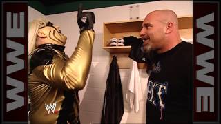 Goldberg meets Goldust Raw April 14 2003 [upl. by Anerac]