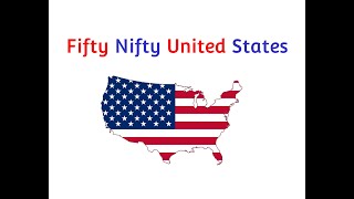 Fifty Nifty United States with Lyrics [upl. by Shelby]