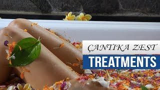 Cantika Zest Spa Treatments • Bali Massage full body facial and foot • Body scrub • Flower bath [upl. by Yeargain102]