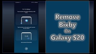 How to Remove Bixby from Power on Galaxy S10 Galaxy S20 and Galaxy S9 [upl. by Adnilam899]