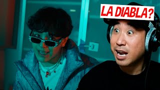 Coreano Loco reacciona a Xavi  La Diabla [upl. by Nylecoj]