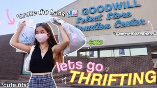 the ULTIMATE thrifting guide ♡ thrift with me my tips  advice amp a huge thrift haul [upl. by Nohsed]