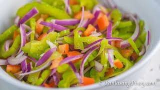 Ampalaya Salad  Panlasang Pinoy [upl. by Yerffe848]