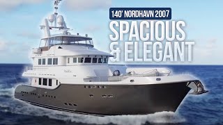 Nordhavn 86 Expedition Yacht Walkthrough [upl. by Assillem]