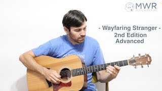 Wayfaring Stranger  Advanced Guitar Lesson [upl. by Namad]