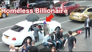 The Homeless Billionaire Prank [upl. by Eintroc]