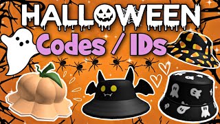 100 Halloween Accessory CodesIDs For Brookhaven amp Bloxburg 🎃🍂 NEW Creepy Fall Cute Decals ROBLOX [upl. by Adiv]